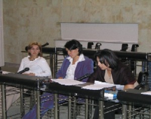 Counsel for the applicant in the hearing of the moot court case